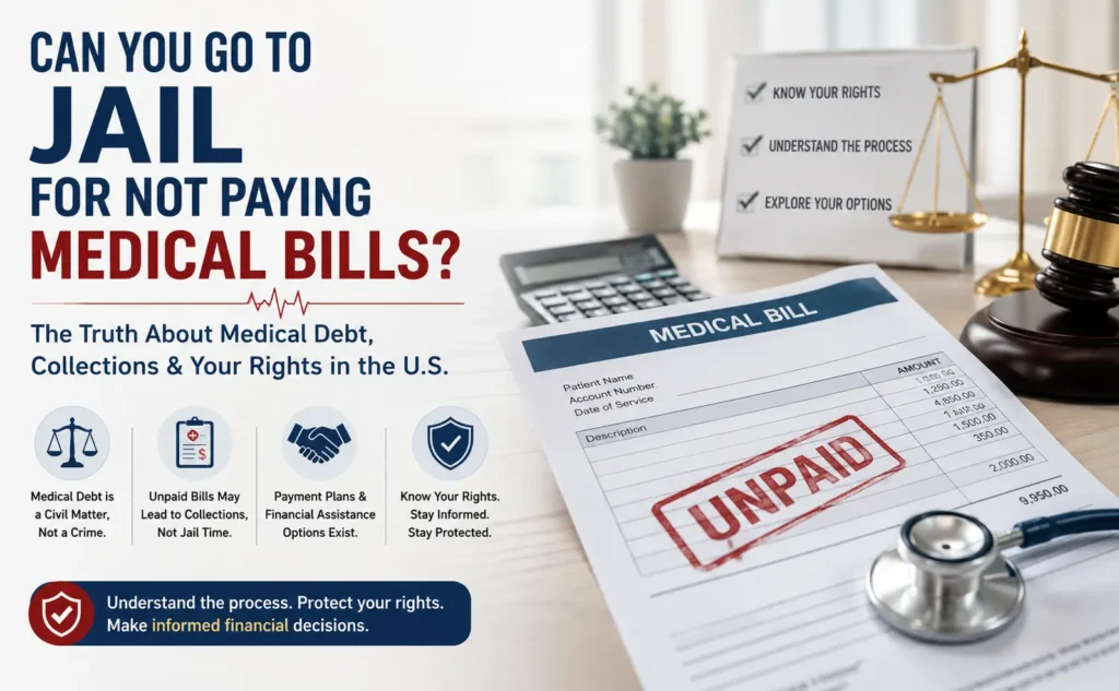 Medical debt collections workflow for healthcare providers