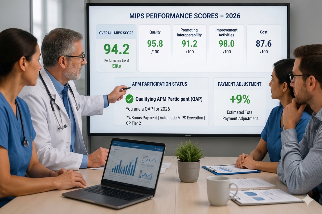Doctor and patient consultation — Advanced Primary Care Management APCM codes 2026