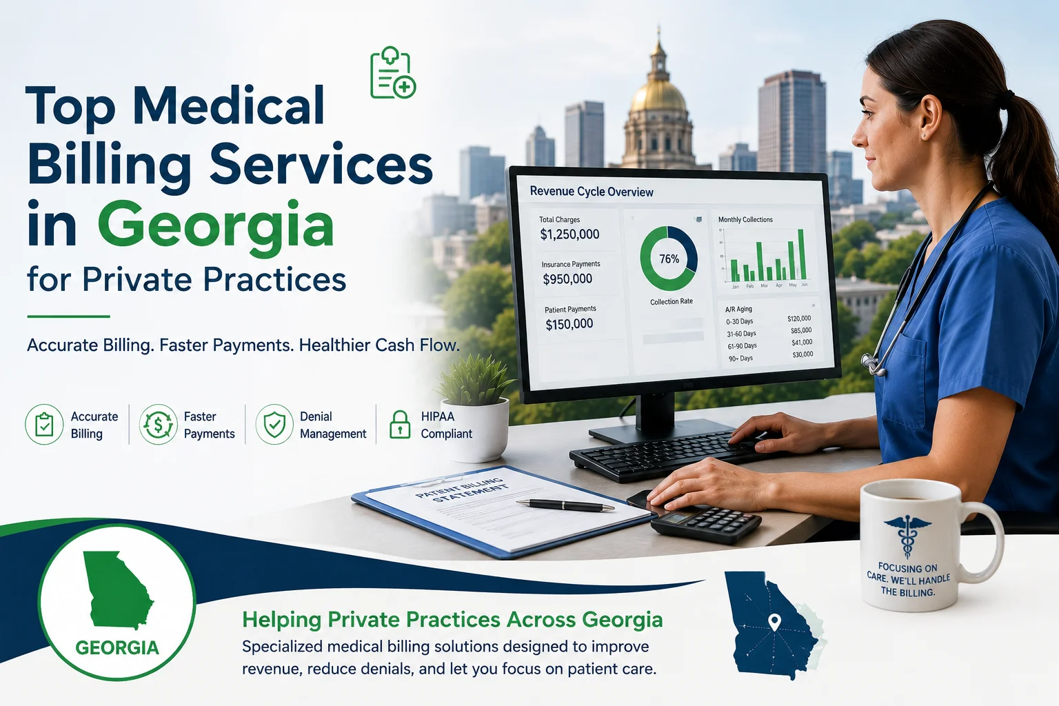 Top Medical Billing Services in Georgia for Private Practices