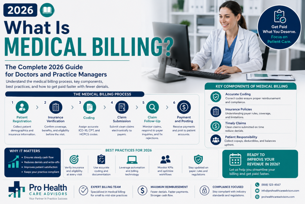 What Is Medical Billing The Complete 2026 Guide for Doctors and Practice Managers