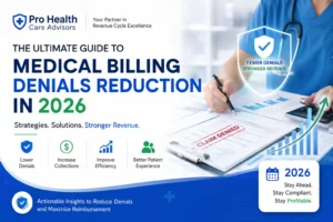 medical billing denials reduction guide 2026 Pro Health Care Advisors