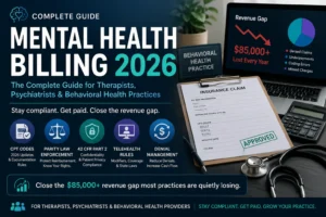 mental health billing 2026 complete guide therapists psychiatrists behavioral health practices