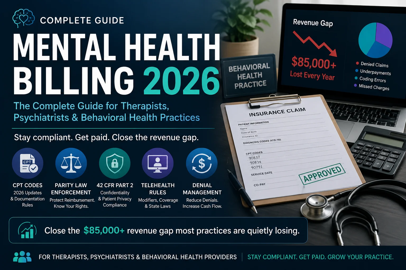 mental health billing 2026 complete guide therapists psychiatrists behavioral health practices
