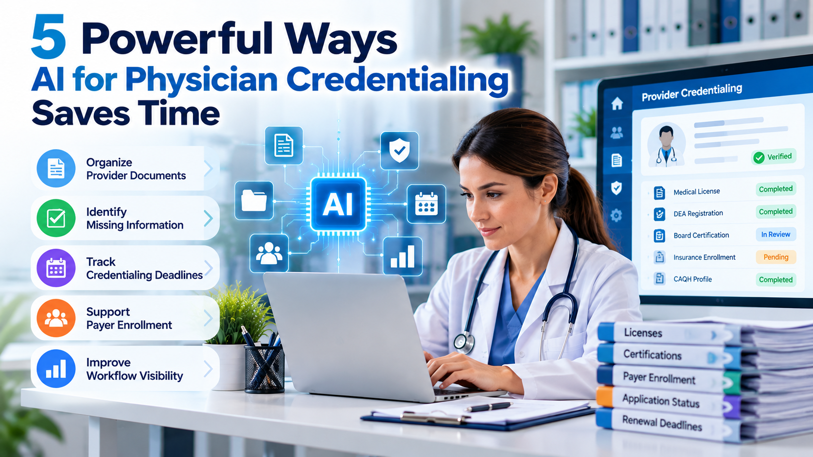 AI for Physician Credentialing