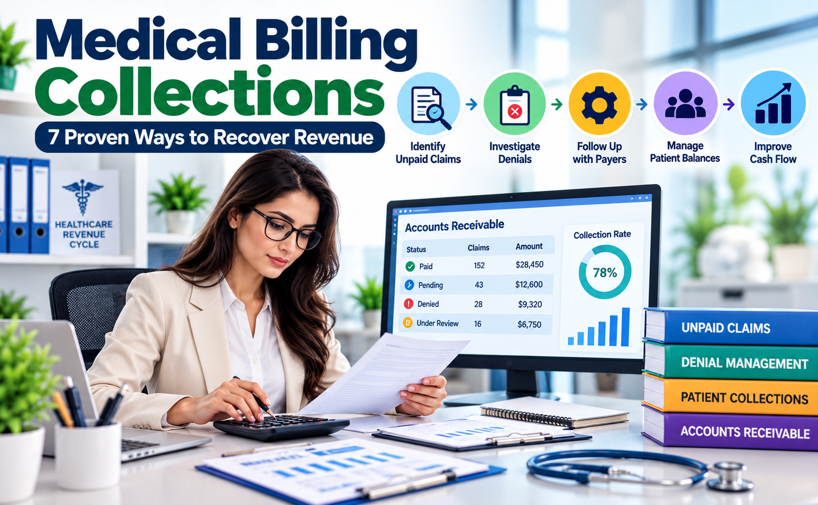 Medical Billing Collections: 7 Ways to Recover Revenue