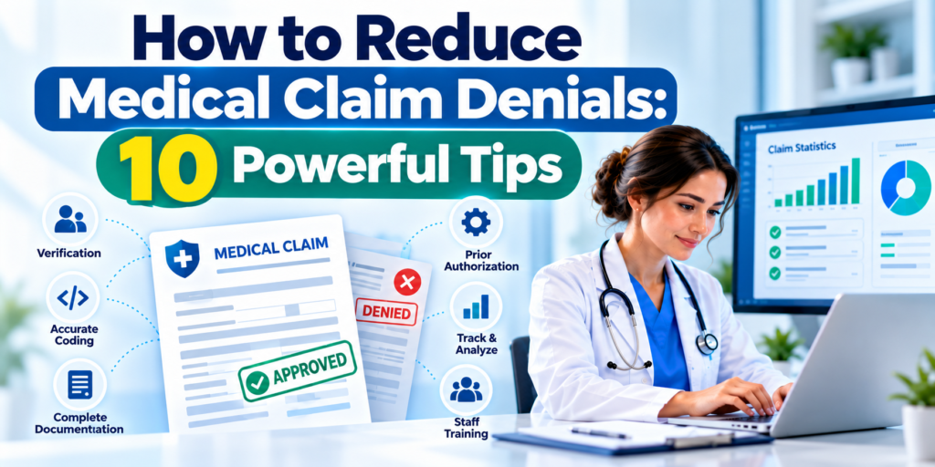 How to Reduce Medical Claim Denials: 10 Powerful Tips