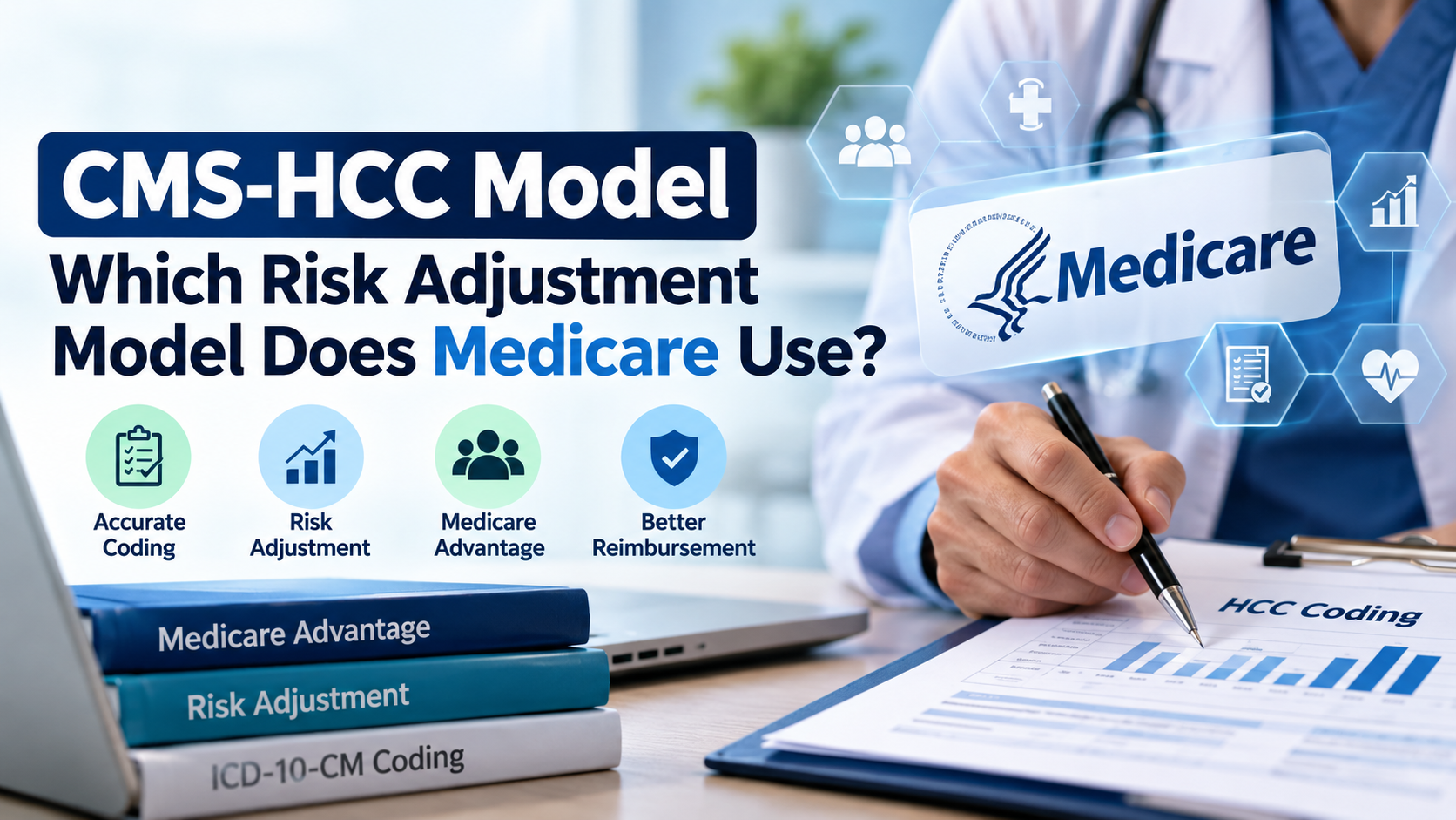 CMS-HCC model for Medicare risk adjustment and HCC coding