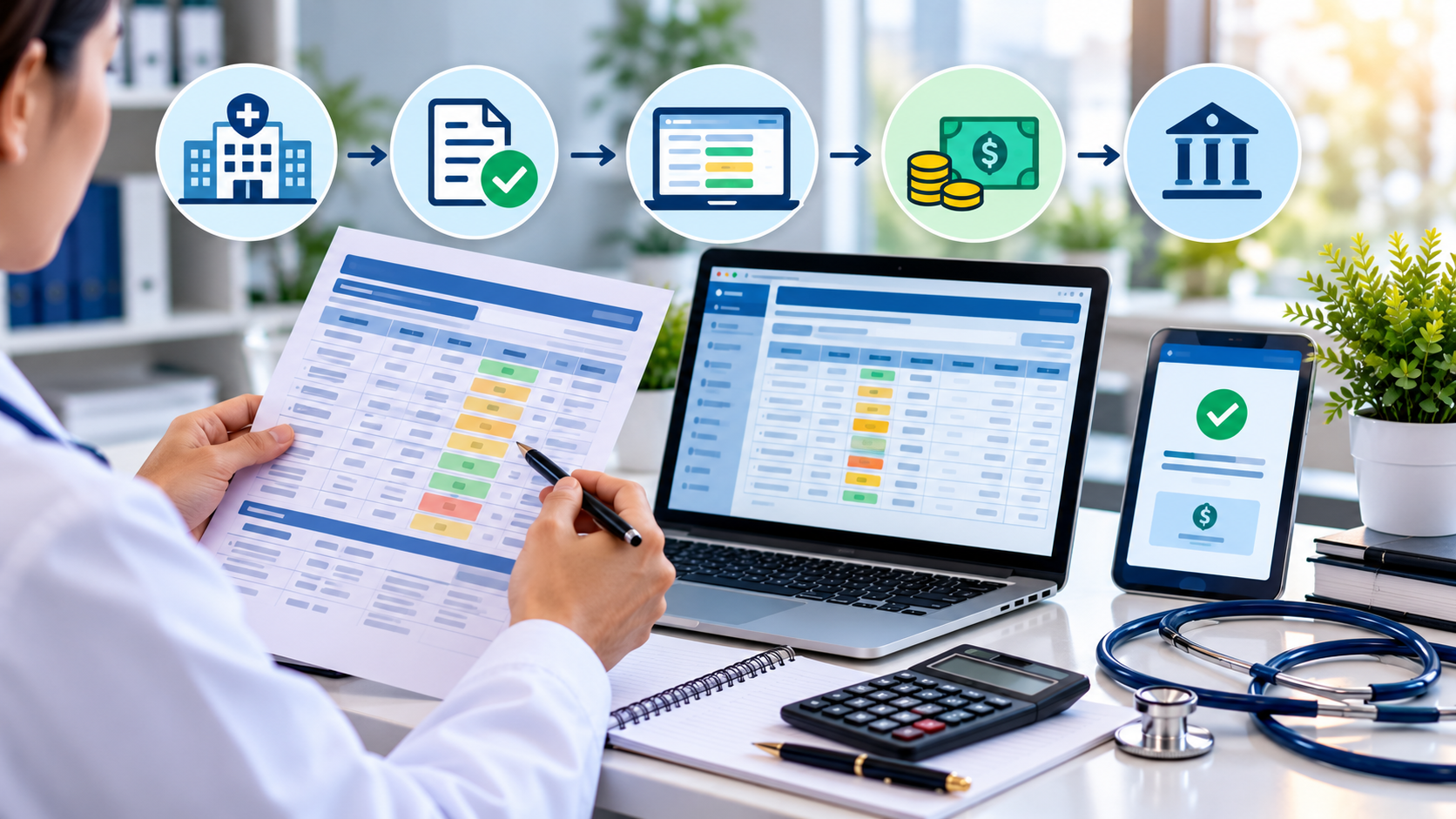 EFT and ERA reconciliation in medical billing