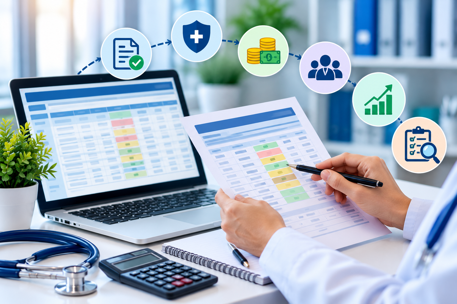 Medical billing claim payment and ERA review
