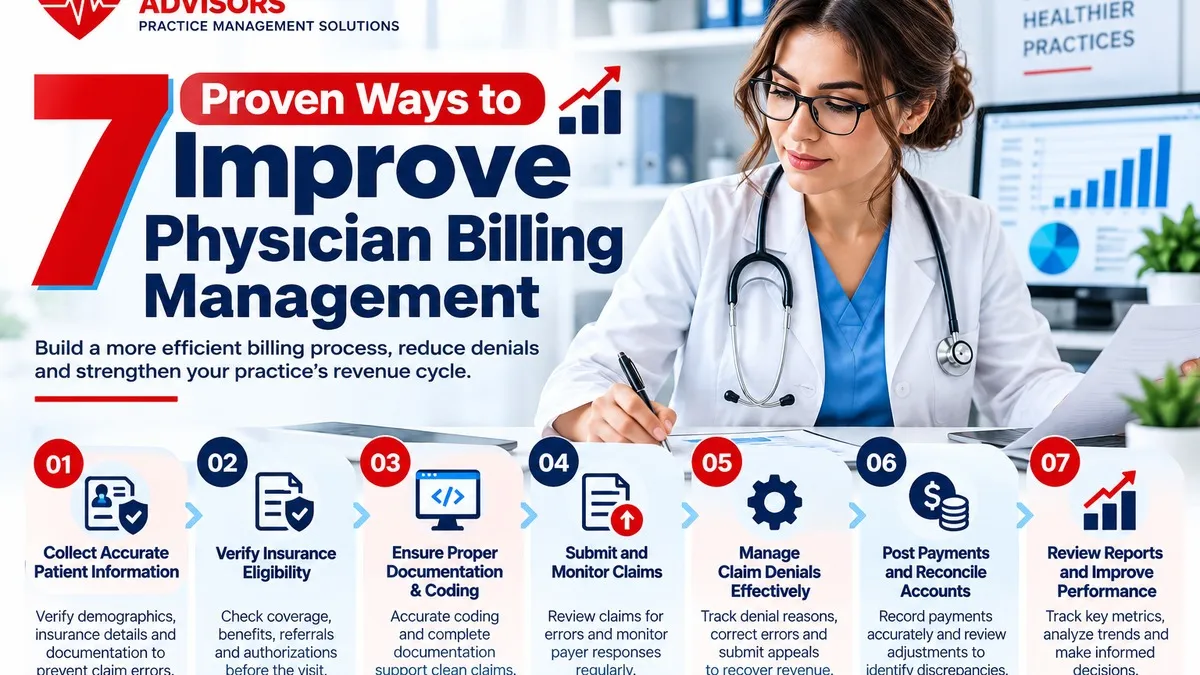 7 Proven Ways to Improve Physician Billing Management